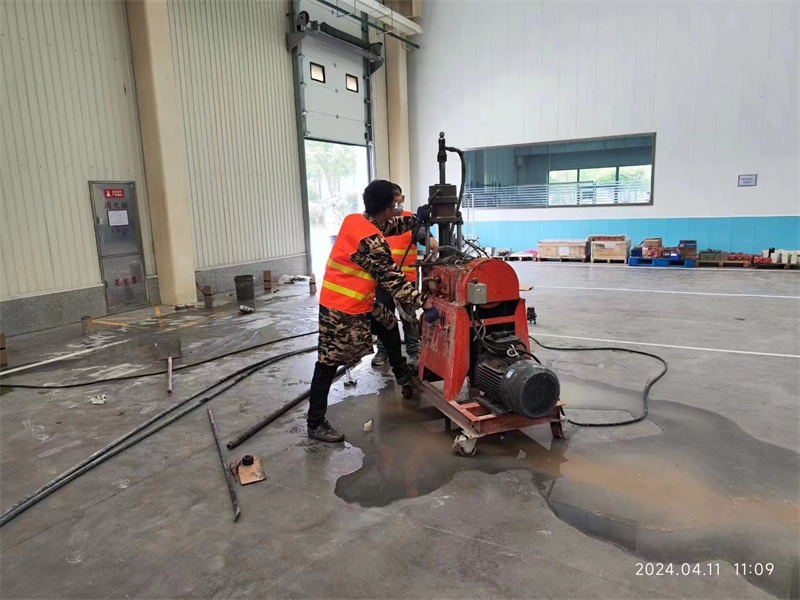 资溪厂房地面下沉塌陷注浆加固施工